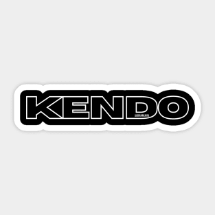 Kendo Sticker